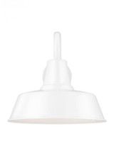 Visual Comfort & Co. Studio Collection Barn Light Outdoor Wall Lantern, 1-Light, LED, White, 13.5"H (8737401EN3-15 706X83K) 