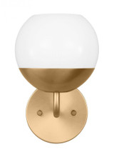 Visual Comfort & Co. Studio Collection Alvin Wall Sconce, 1-Light, LED, Satin Brass, 10.13"H (4168101EN3-848 706X67F) 