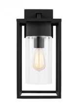 Visual Comfort & Co. Studio Collection Vado Outdoor Lantern, 1-Light, Black, Clear Shade, 17.13"H (8731101-12 70706W1) 