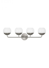 Visual Comfort & Co. Studio Collection Alvin Wall Sconce, 4-Light, LED, Brushed Nickel, 33.38"W (4468104EN3-962 706X744) 