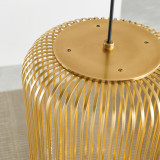 Visual Comfort & Co. Modern Collection Kai Pendant, 1-Light, LED, Plated Brass, 12"W (700TDKAI1BR-LED930 70PDJQL) 