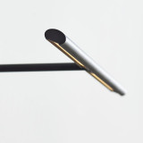 Visual Comfort & Co. Modern Collection Plural Dome Picture Light, 1-Light, LED, Nightshade Black, 12"L (700PLUD12B-LED927 70PGGFL) 