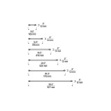 Visual Comfort & Co. Modern Collection Trellis Spacer, Nightshade Black, 12.5"L (700TRSSPR18B 70PGCJP) 