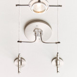 Visual Comfort & Co. Modern Collection K-Hello Head, 1-Light, Satin Aluminum, 5.5"W (700KHELLO5 70P9H1Z) 