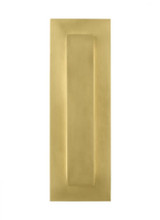 Visual Comfort & Co. Modern Collection Aspen Outdoor Wall Sconce, 1-Light, LED, Natural Brass, 15"H (700OWASP93015DNBUNVS 70PGGJ1) 