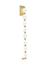 Visual Comfort & Co. Modern Collection Collier Wall Sconce, LED, Natural Brass, 27.6"H (700WSCLR28NB-LED930 70PKDA9) 