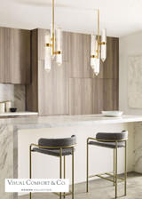 Visual Comfort & Co. Modern Collection Langston LED Large Pendant 277V 