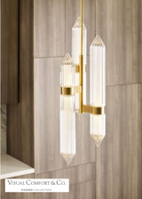 Visual Comfort & Co. Modern Collection Langston LED Large Pendant 277V 