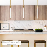 Visual Comfort & Co. Modern Collection Phobos LED Small Pendant 277V 