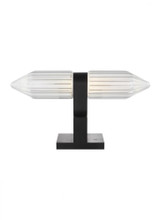 Visual Comfort & Co. Modern Collection Langston Table Lamp, 1-Light, LED, Plated Dark Bronze, 15.2"L (700PRTLGSN8PZ-LED927 70PKD9U) 