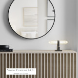 Visual Comfort & Co. Modern Collection Langston Table Lamp, 1-Light, LED, Plated Dark Bronze, 15.2"L (700PRTLGSN8PZ-LED927 70PKD9U) 