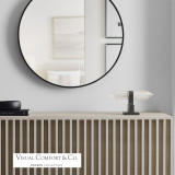 Visual Comfort & Co. Modern Collection Langston Table Lamp, 1-Light, LED, Plated Dark Bronze, 15.2"L (700PRTLGSN8PZ-LED927 70PKD9U) 