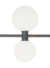 Visual Comfort & Co. Modern Collection Orbs Head MonoRail, LED, Antique Bronze, 12.8"L (700MOORBSVZ-LED930 70PGJFQ) 