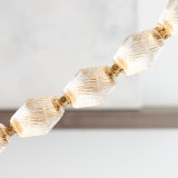 Visual Comfort & Co. Modern Collection Collier Chandelier, LED, Natural Brass, 143.9"H (700CLR132NB-LED927S 70PGCM5) 