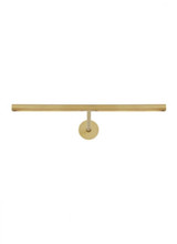 Visual Comfort & Co. Modern Collection Plural Faceted Picture Light, 1-Light, LED, Natural Brass, 12"L (700PLUF12NB-LED927 70PGGGX) 