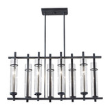 Generation Lighting 8 - Light Island Chandelier, Generation Lighting - Feiss F2630/8AF/BS AC4A3 