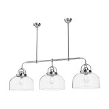 Alora Lighting Lancaster Pendant, 1-Light, Chrome, 55"L 