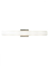 Visual Comfort & Co. Modern Collection Solace Bath Bar Light, 1-Light, LED, Satin Nickel, 26"L (700BCSLC26WS-LED930 70P9G3D) 