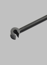 Visual Comfort & Co. Modern Collection Trellis Spacer, Nightshade Black, 12.5"L (700TRSSPR30B 70PGCJU) 