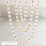 Visual Comfort & Co. Modern Collection Collier Chandelier, LED, Natural Brass, 115.1"H (700CLR108NB-LED927R 70PGCLX) 