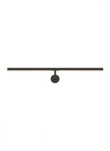 Visual Comfort & Co. Modern Collection Plural Faceted Picture Light, 1-Light, LED, Dark Bronze, 18"L (700PLUF18Z-LED930 70PGGGU) 