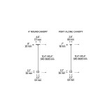 Visual Comfort & Co. Modern Collection Gable Pendant, 1-Light, LED, Natural Brass, 2.5"W (700TRSPGBL1RNB-LED930 70PGFGD) 