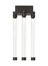 Visual Comfort & Co. Modern Collection Phobos Flush Mount, 4-Light, LED, Dark Bronze, 13.5"H (700FMPHB6BZ-LED927-277 70PGJF9) 