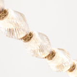 Visual Comfort & Co. Modern Collection Collier Chandelier, LED, Natural Brass, 115.1"H (700CLR108NB-LED930R 70PGHHL) 