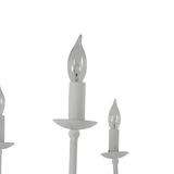 Gabby Lilly Chandelier, 8-Light, Plaster White, 42"W (SCH-168010 8021V8W) 