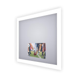 Electric Mirror Silhouette Lighted Mirror Television, 21.5" HD Television Display, Integrated LED, Clear, 42"H x 48"W x 1.75"D (SIL-215-AV-4842 YUU6011X45) 