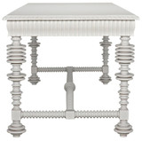 Noir Portuguese Desk, Solid White, 72"W (GDES115SW YUU6013EXW) 