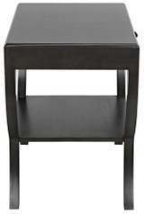 Noir Maude Side Table, 1-Drawer, Pale, 28.5"H (GTAB711P YUU6013NRY) 