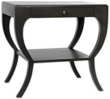 Noir Maude Side Table, 1-Drawer, Pale, 28.5"H (GTAB711P YUU6013NRY) 