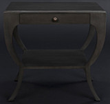 Noir Maude Side Table, 1-Drawer, Pale, 28.5"H (GTAB711P YUU6013NRY) 