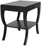 Noir Maude Side Table, 1-Drawer, Pale, 28.5"H (GTAB711P YUU6013NRY) 