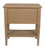 Noir Oxford Side Table, 2-Drawer, Weathered, 30"H (GTAB246WEA YUU6013NTN) 