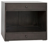 Noir Sumiko Side Table, 2-Drawer, Pale, 27.5"H (GTAB787P YUU6013PPZ) 