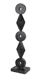 Noir Totem Sculpture 