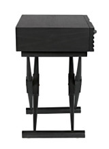 Noir Zanta Side Table, 1-Drawer, Pale, 28"H (GTAB671P YUU6013PQU) 