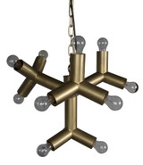 Noir Snow Flake Chandelier 