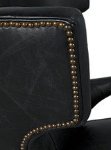 Noir Heracles Lounge Chair 