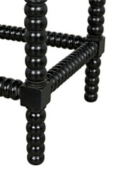 Noir Abacus Counter Stool 