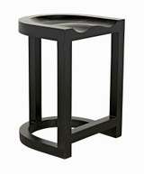 Noir Saddle Counter Stool 