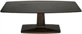 Noir Travis Dining Table, Ebony Walnut, 84"W (GTAB540EB YUU6013LRD) 