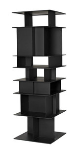 Noir Pisa Bookcase 