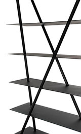 Noir Siddhartha Bookcase 