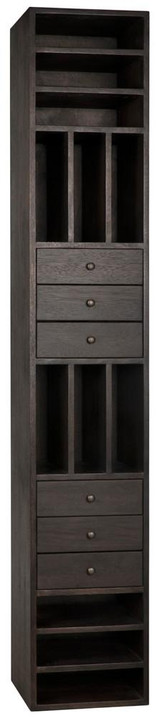Noir Tubula Bookcase 