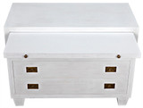 Noir 2-Drawer Side Table 