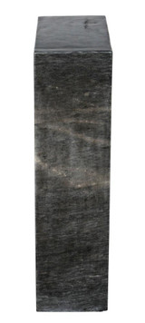 Noir Aero Side Table, Black Marble, 30"H (GTAB978B YUU6013MRD) 