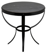 Noir Byron Side Table, Matte Black Base, 28.5"H (GTAB286-ML YUU6013MT9) 